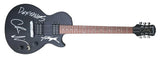 Deftones Band Signed Les Paul Electric Guitar COA Exact Proof Autographed Chino Moreno, Abe Cunningham, Frank Delgado
