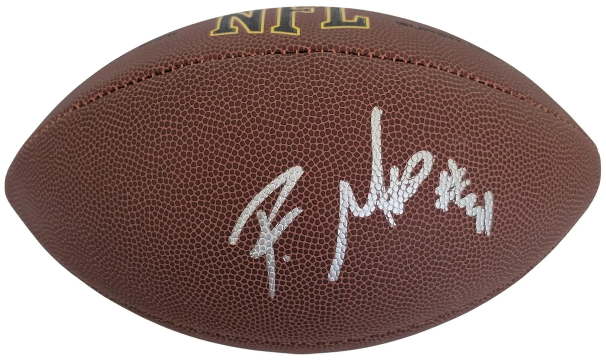 Raheem Mostert Signed Football Proof COA Autographed SF 49ers Miami Dolphins