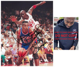 John Salley Signed 8x10 Photo Proof COA Autographed Detroit Pistons basketball
