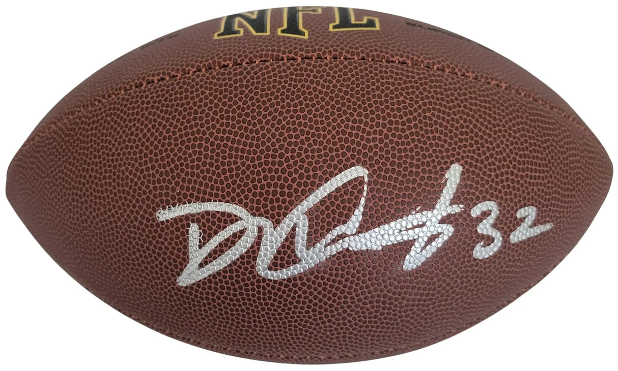 Devin McCourty Signed Football Proof COA Autographed New England Patriots Rutgers