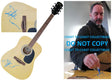 Dave Matthews Signed Full Size Acoustic Guitar COA Proof Autographed