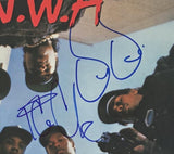 Dr. Dre & Ice Cube Signed NWA Straight Outta Compton Album COA Proof Autographed