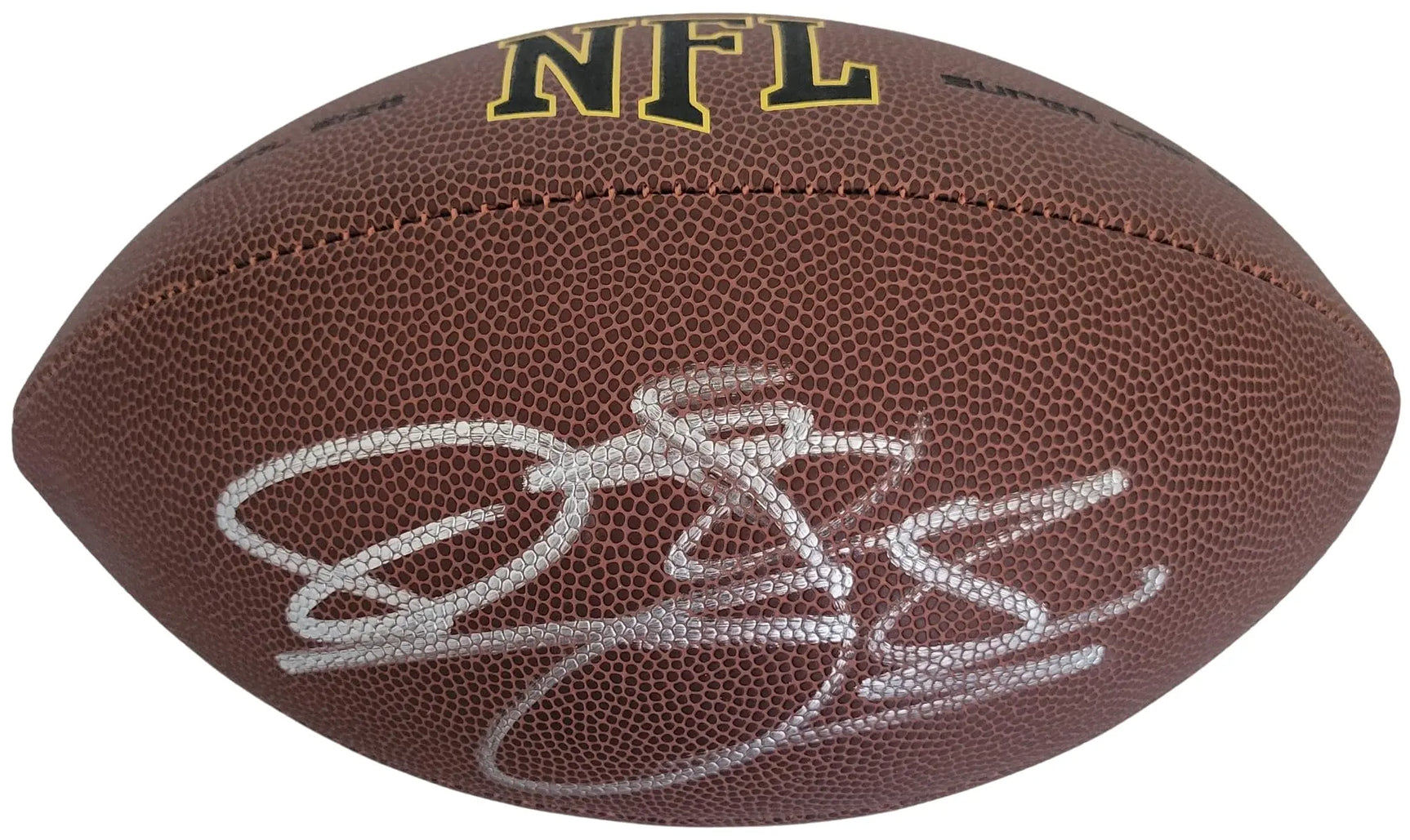 Donovan McNabb Signed Football Proof COA Autographed Philadelphia Eagles Syracuse
