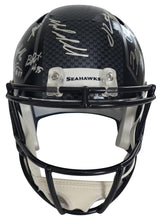 2025 Seahawks Team Signed Full Size Helmet COA Proof Autographed Seattle Seahawks