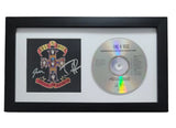 Duff McKagan Steve Adler Signed G.N.R Appetite for Destruction CD Proof COA Framed Gun N Roses Autographed