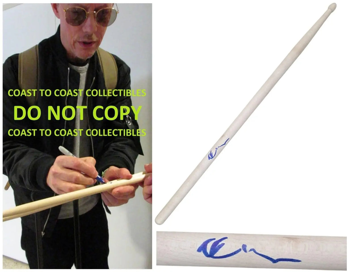 Dave Krusen Signed Drumstick COA Exact Proof Autographed Pearl Jam Drummer Ten