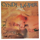 Cyndi Lauper Signed True Colors Album COA Proof Autographed Vinyl Record