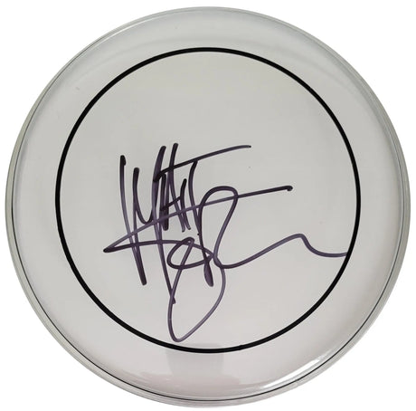 Matt Sorum Signed Drumhead Proof Guns N Roses Drummer Autographed Velvet Revolver