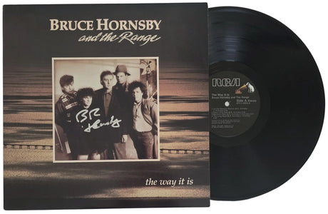 Bruce Hornsby Signed The Way It Is Album COA Proof Vinyl Record Autographed