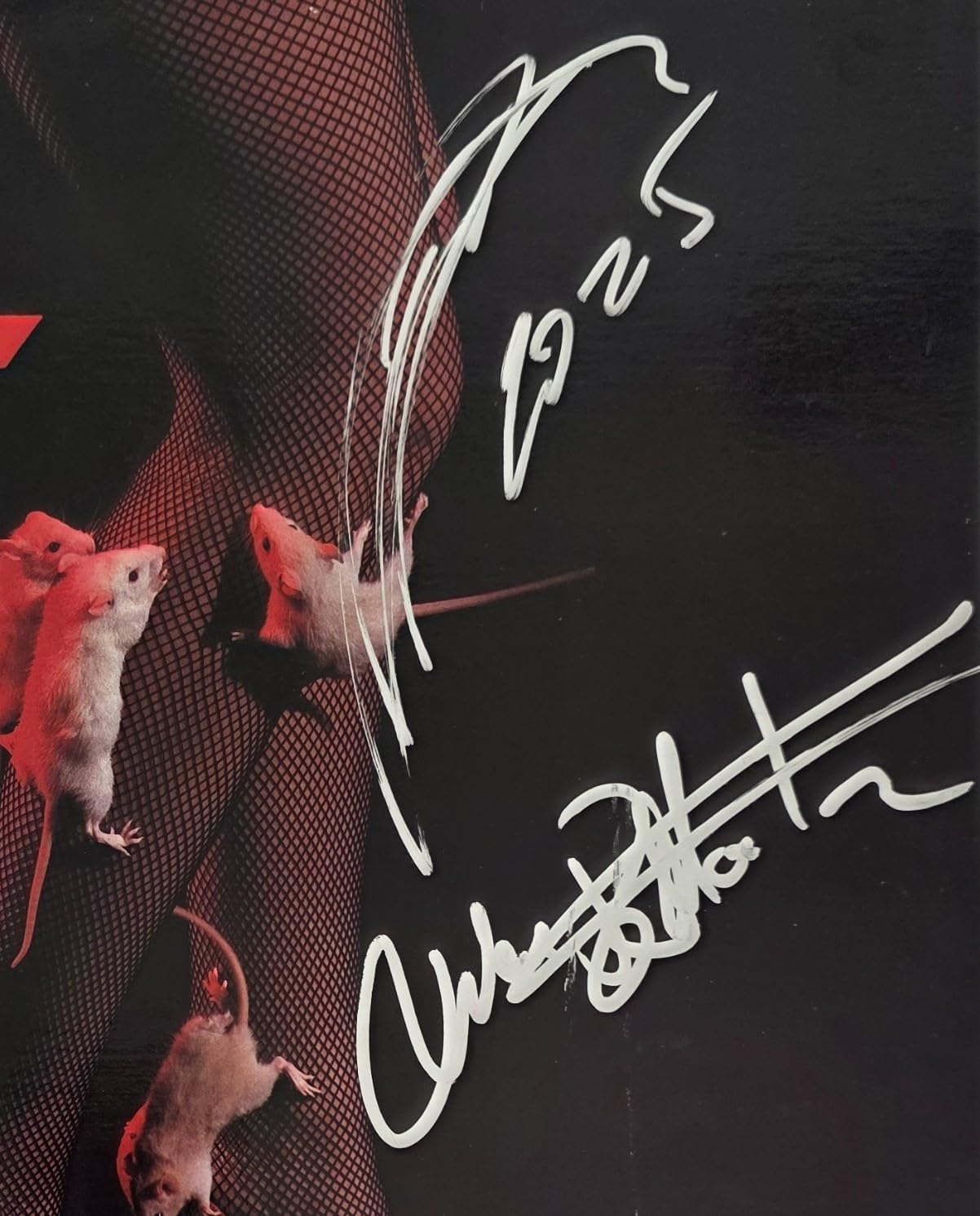Stephen Pearcy Warren DeMartini Signed Ratt Album Proof COA Autographed Vinyl Record