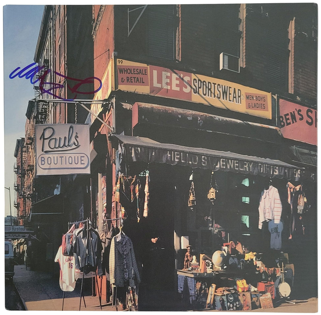 Mike Diamond Signed Beastie Boys Paul's Boutique Album Proof COA Autographed Vinyl Record