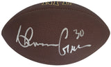 Ahman Green Signed Football Proof COA Autographed Nebraska Seahawks Green Bay Packers