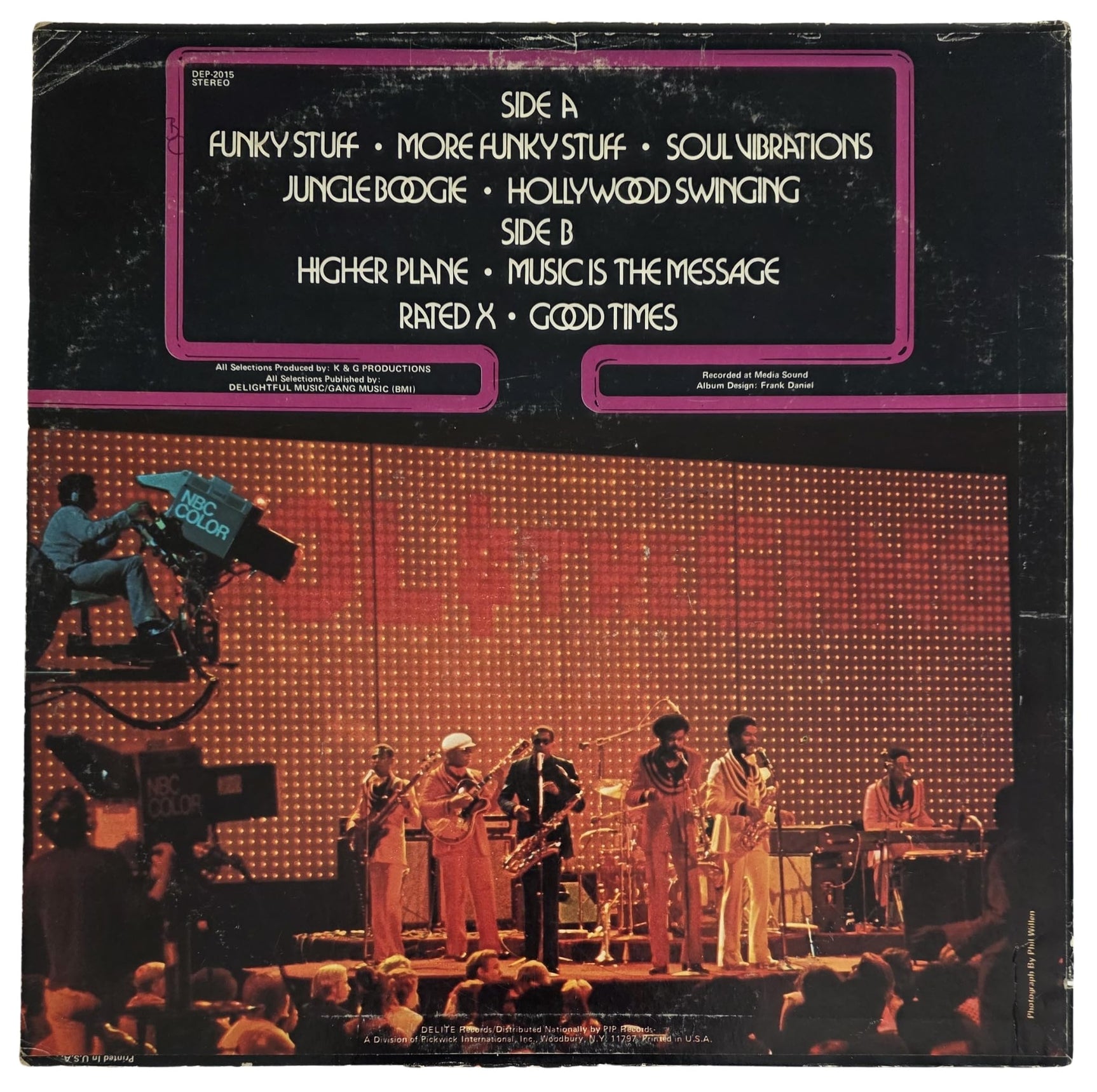 Robert Bell Signed Kool & the Gang Greatest Hit Album COA Proof Autographed Vinyl Record