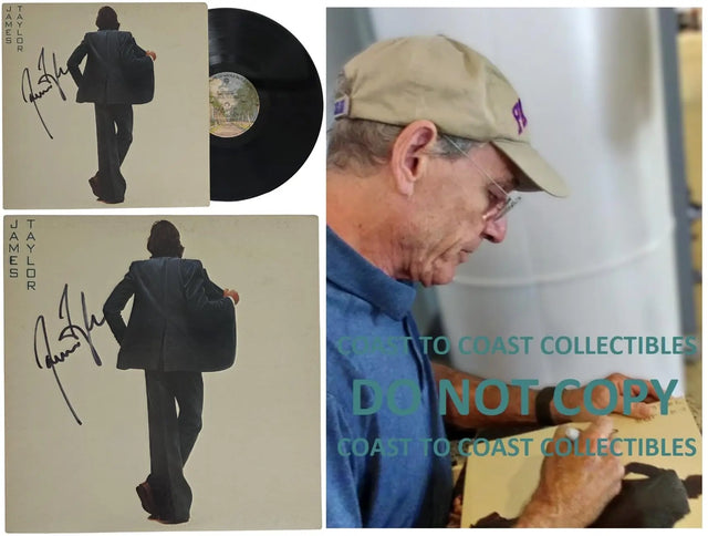 James Taylor Signed In the Pocket Album COA Exact Proof Autographed Vinyl Record