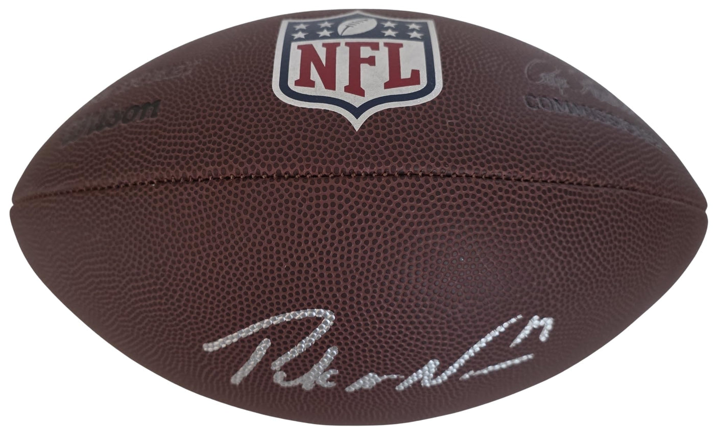 Puka Nacua Signed Duke Football Proof COA Autographed Los Angeles Rams BYU