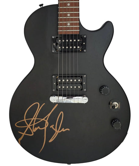 Steven Tyler Signed Les Paul Guitar COA Exact Proof Autographed Aerosmith Singer