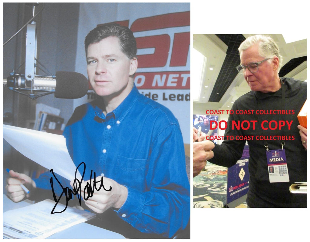 Dan Patrick Signed 8x10 Photo COA Proof Sportscaster ESPN Autographed Star,