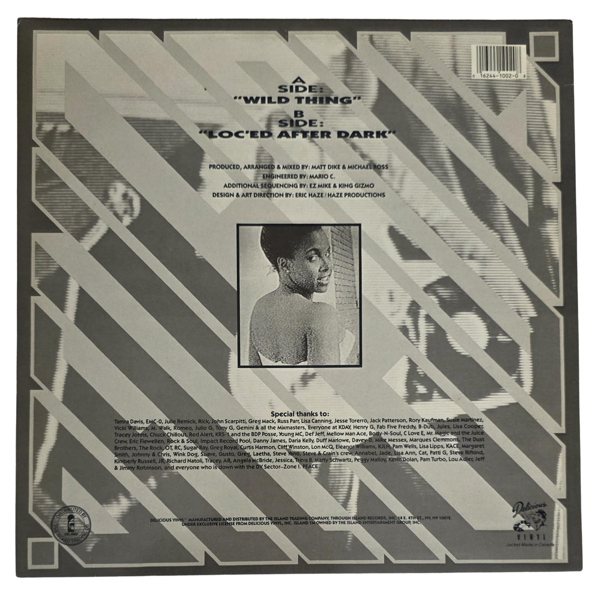 Tone Loc Signed Wild Thing Album COA Exact Proof Autographed Vinyl Record