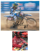 Dylan Ferrandis Signed 8x10 Photo COA Proof Autographed Supercross Motocross Racer