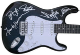 Tesla Band Signed Full Size Electric Guitar Proof COA Jeff Keith,Frank Hannon,Brian Wheat Autographed
