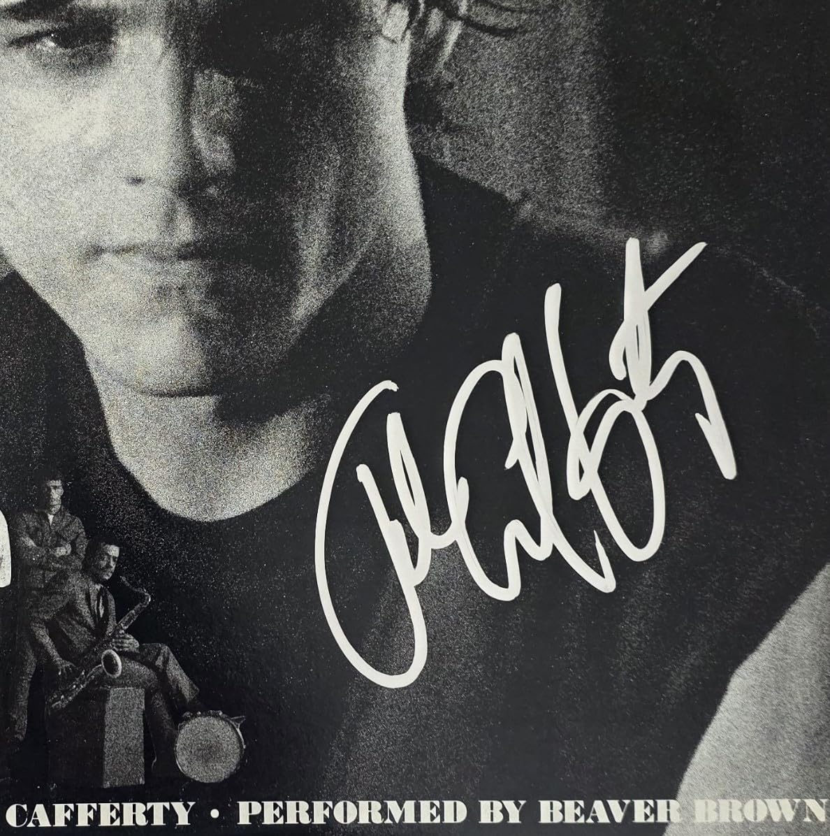 John Cafferty Signed Eddie & The Cruisers Soundtrack Album COA Proof Autographed