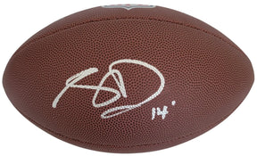 Sam Darnold Signed Duke Football Proof COA Autographed Vikings 49ers USC