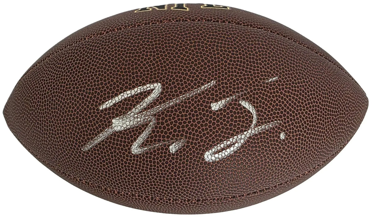 Kayvon Thibodeaux Signed Football Proof COA Autographed NY Giants Ducks