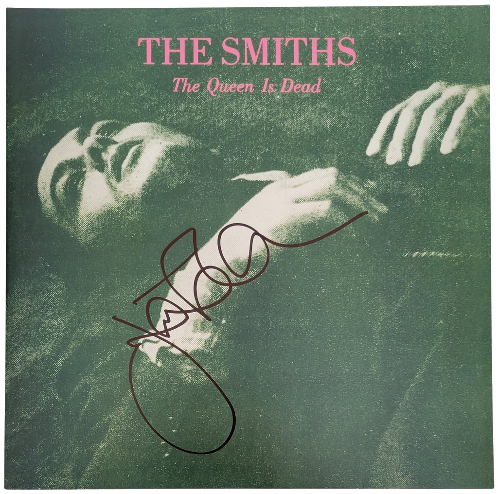 Johnny Marr Signed The Smiths Queen is Dead Album COA Proof Autographed Vinyl Record