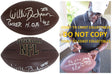 Willie Buchanon Signed Football COA Proof Photo Autographed Chargers Green Bay Packers