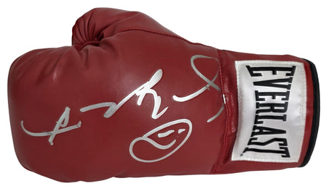 Sugar Ray Leonard Signed Boxing Glove COA Proof Autographed Boxing Champion