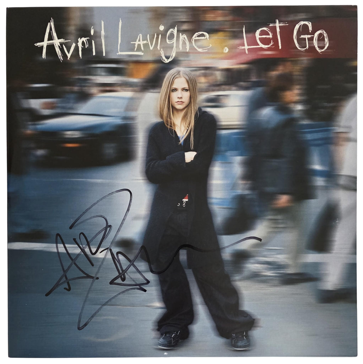 Avril Lavigne Signed Let Go Album COA Exact Proof Autographed Vinyl Record