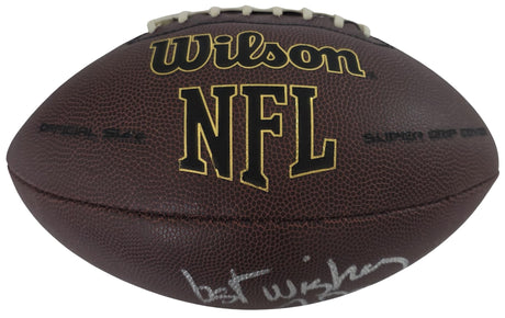 Jim Zorn Signed Football Exact Proof COA Autographed Seattle Seahawks