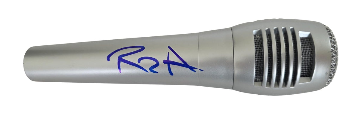 RZA WU Tang Clan Rapper Signed Microphone COA Exact Proof Autographed Mic