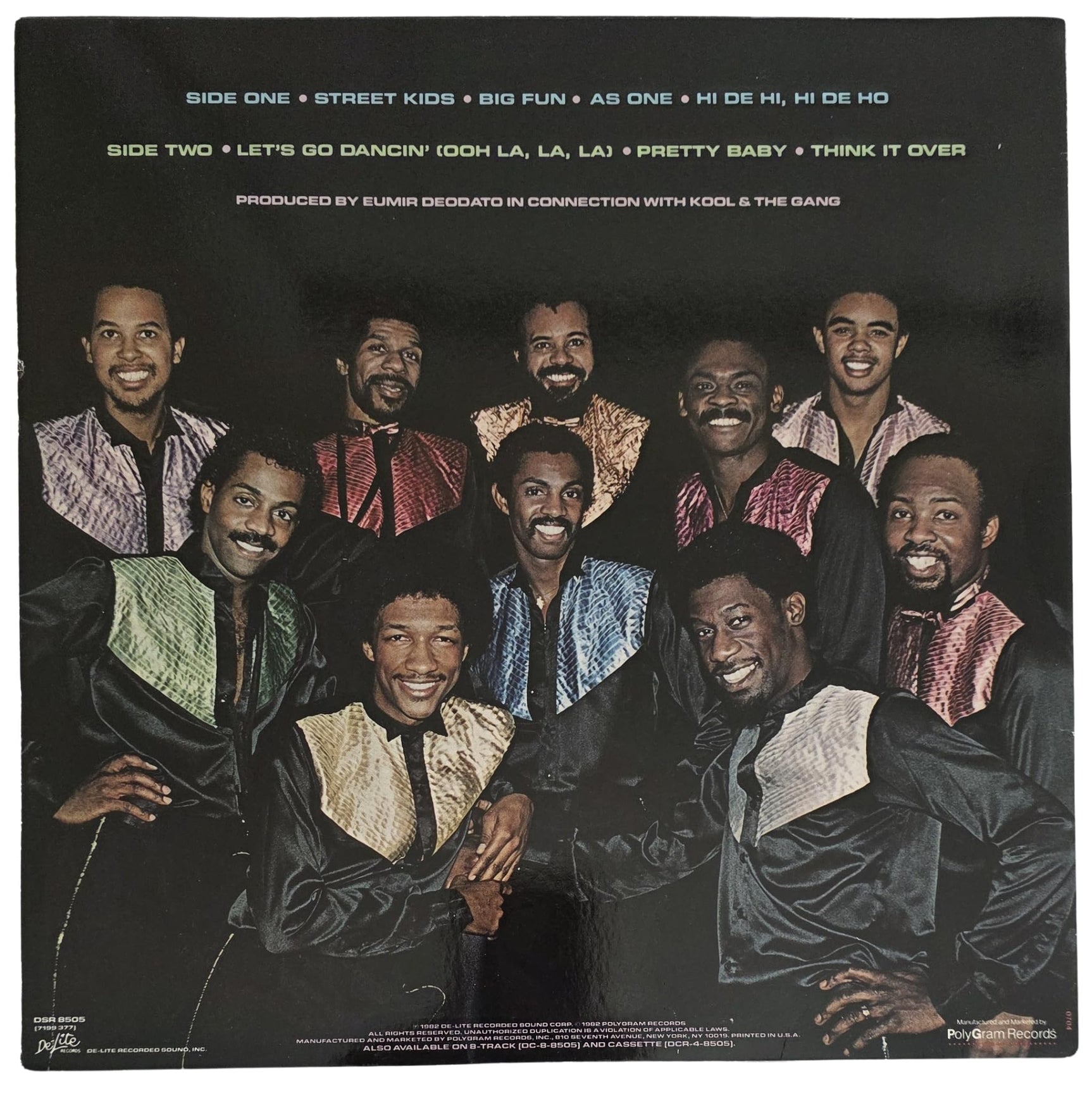 Robert Bell Signed Kool & the Gang As One Album COA Proof Autographed Vinyl Record
