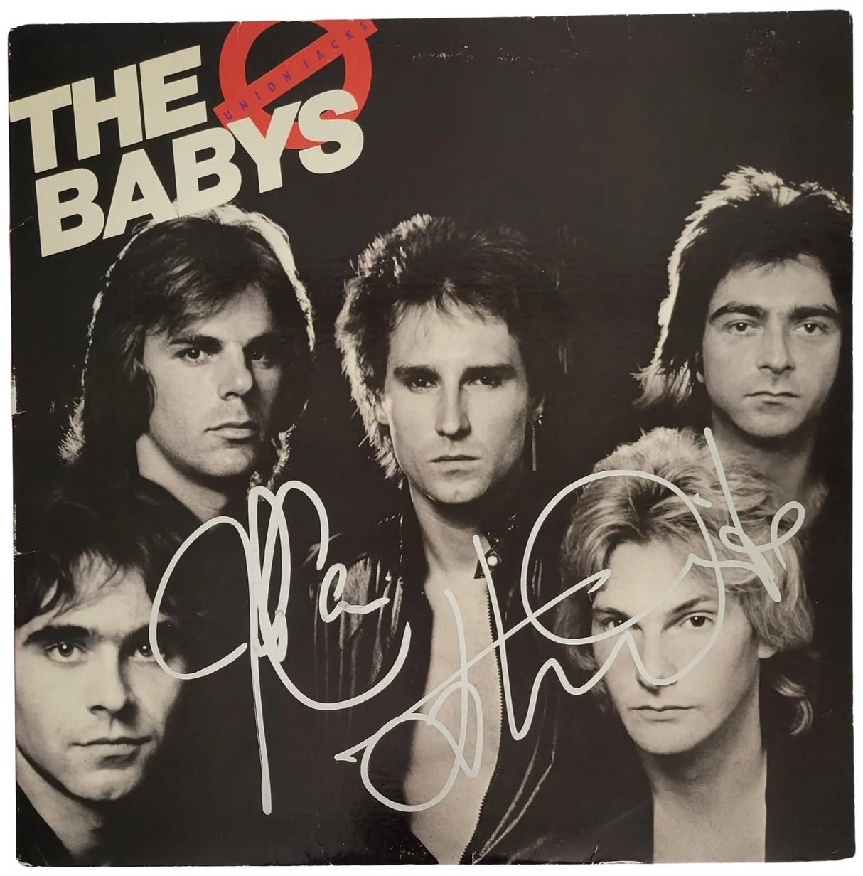 John Waite Jonathan Cain Signed The Babys Union Jacks Album COA Proof Autographed Vinyl Record