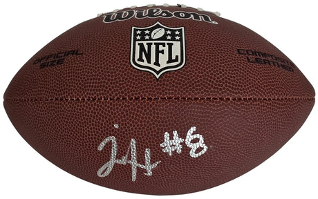 Jaycee Horn Signed Football Proof COA Autographed Carolina Panthers SC Gamecocks