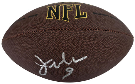Jim McMahon Signed Football COA Proof Autographed Chicago Bears Philadelphia Eagles