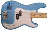 Mark Hoppus Blink 182 Signed Fender Squier Bass Guitar COA Proof Autographed