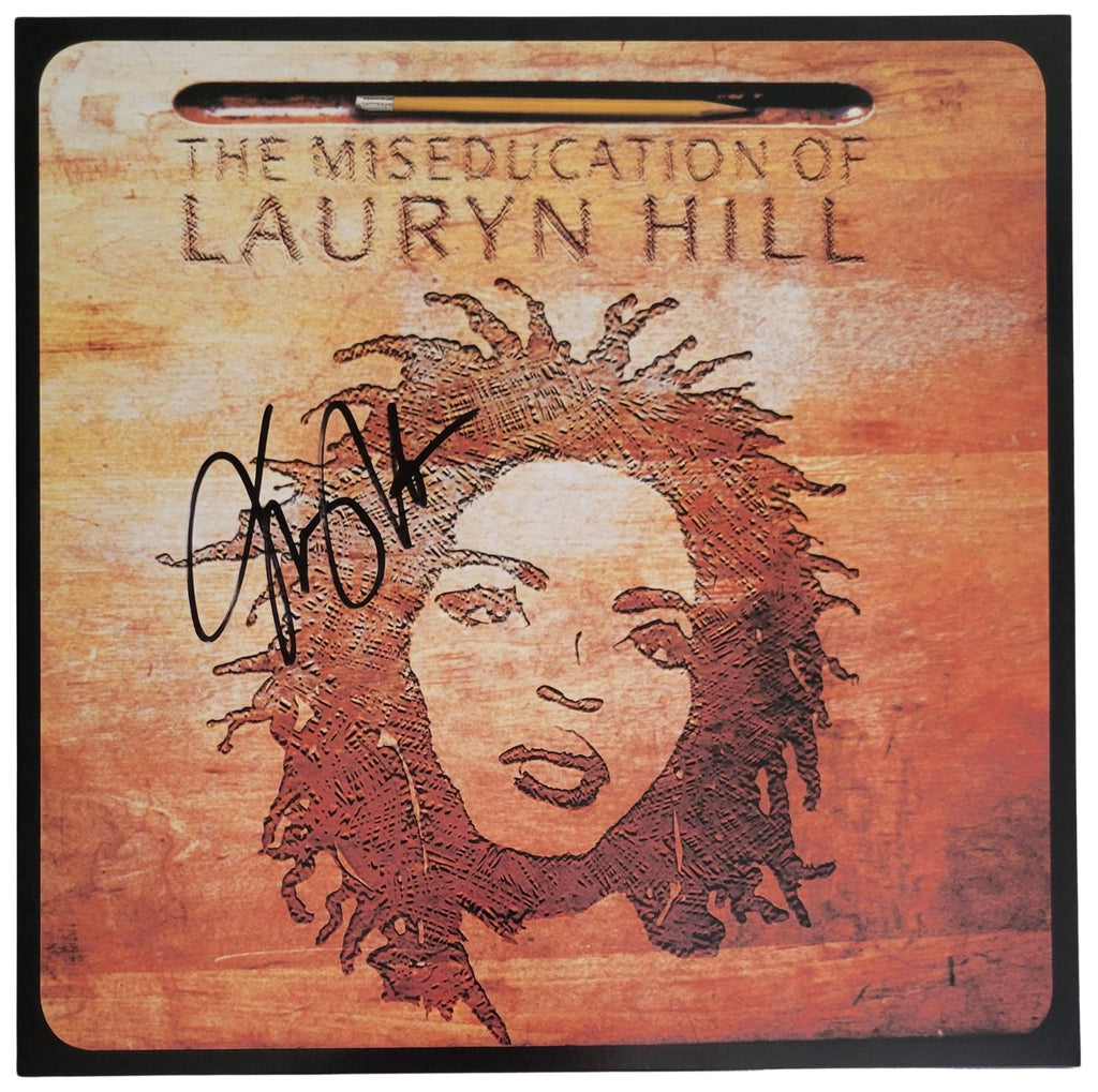 Lauryn Hill Signed The Miseducation Album Proof COA Autographed Vinyl Record