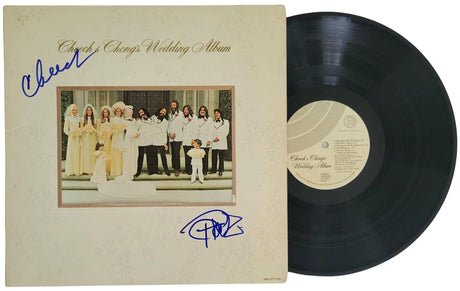 Cheech and Chong Signed Wedding Album Beckett COA Proof Autographed Vinyl Record