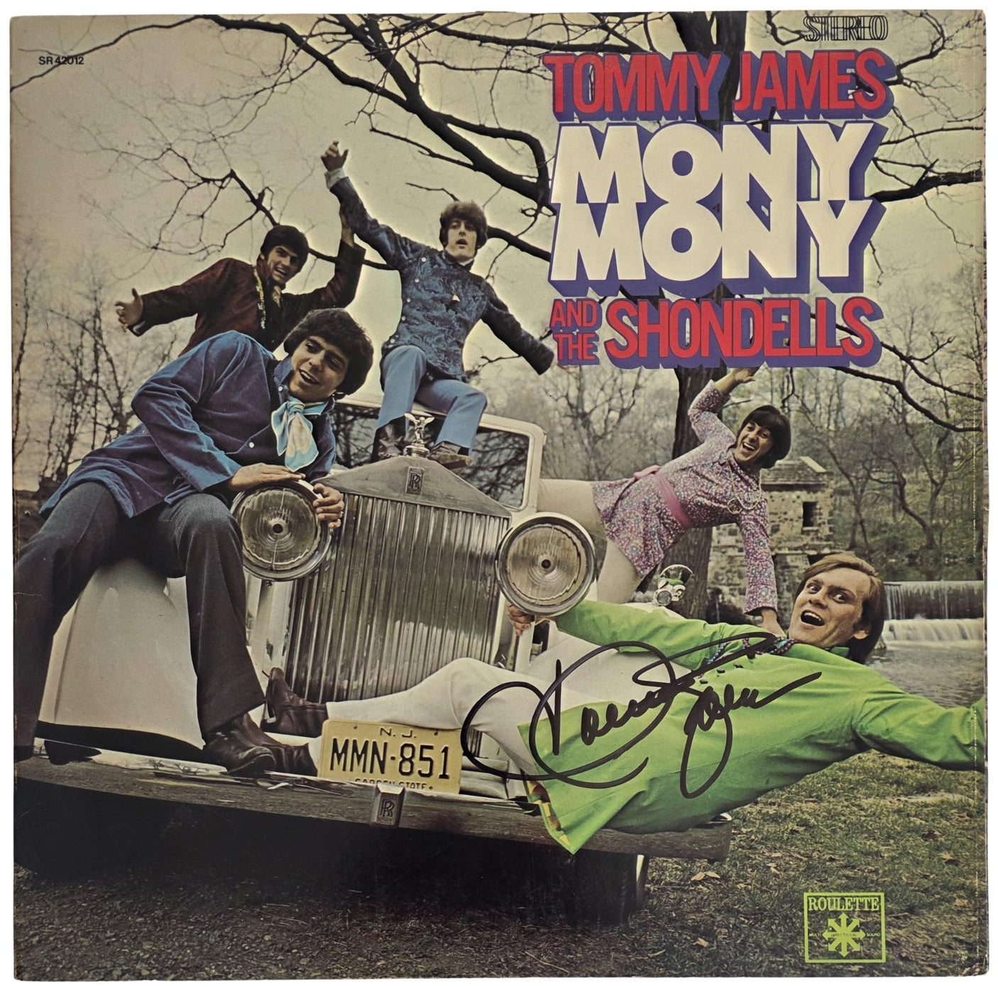 Tommy James Signed Mony Mony Album COA Exact Proof Autographed Vinyl Record