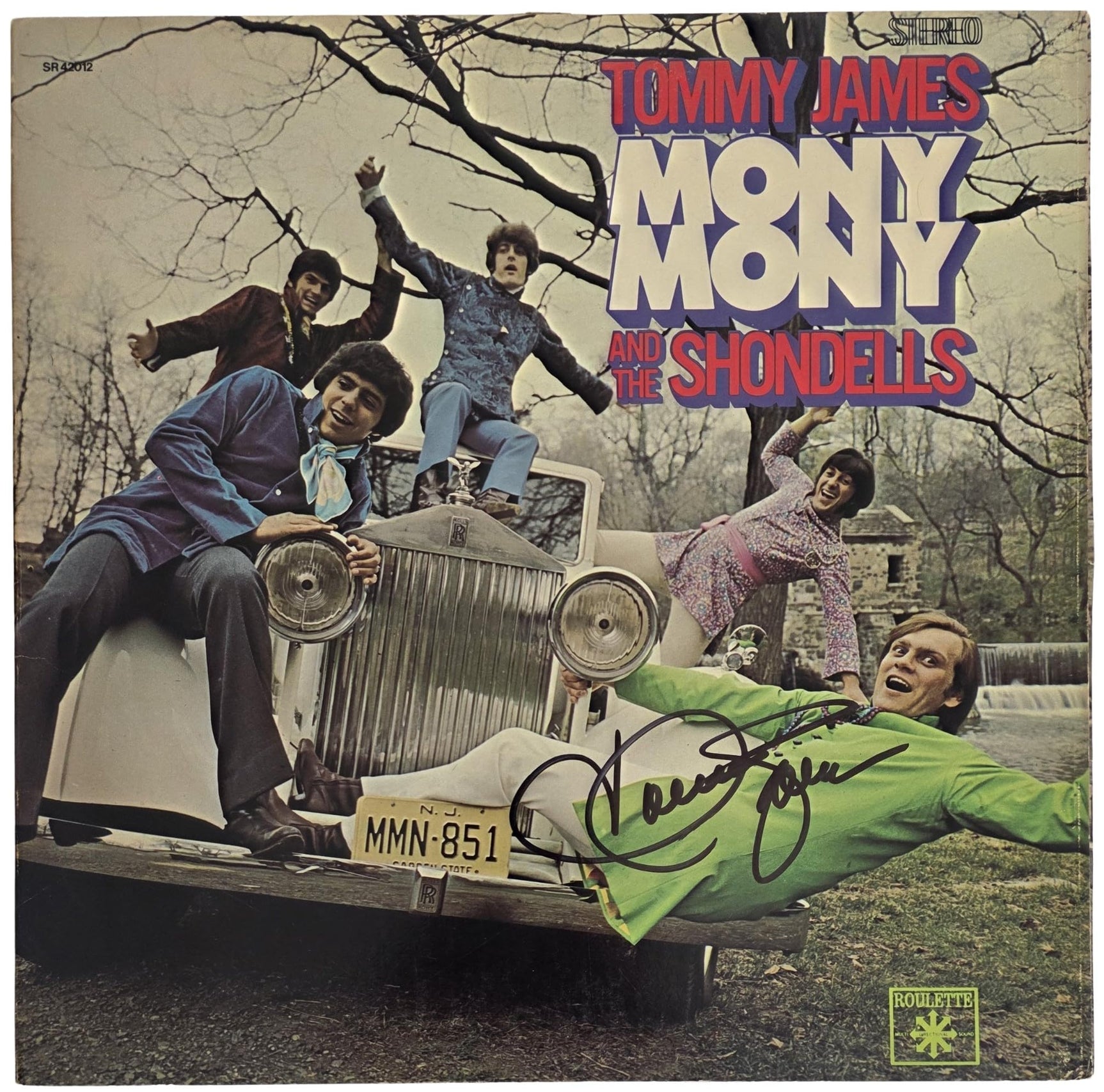 Tommy James Signed Mony Mony Album COA Exact Proof Autographed Vinyl Record