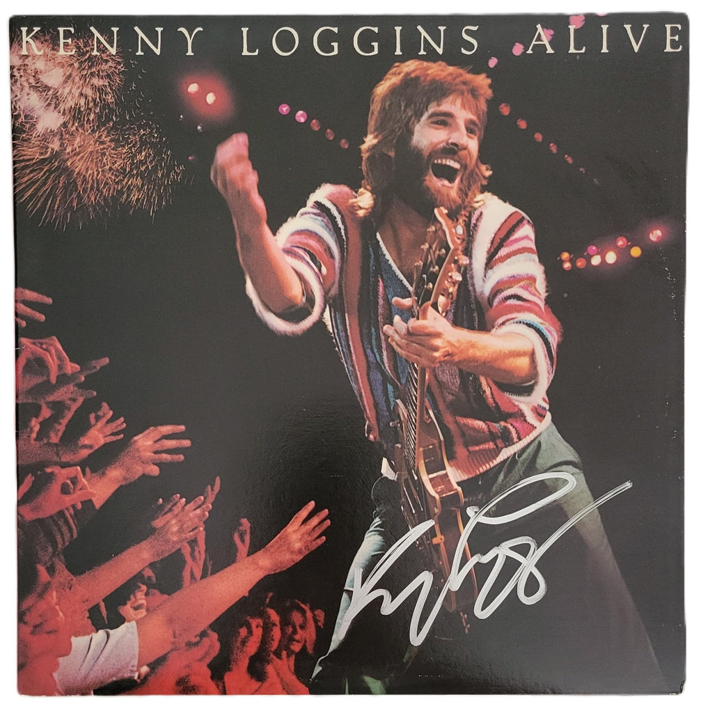 Kenny Loggins Signed Alive Album COA Exact Proof Autographed Vinyl Record