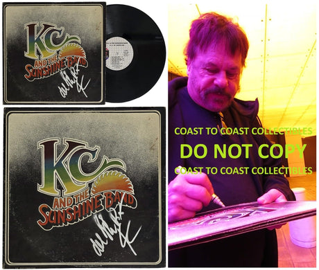 Harry Wayne Casey Signed KC And The Sunshine Band Album COA Proof Autographed Vinyl Record