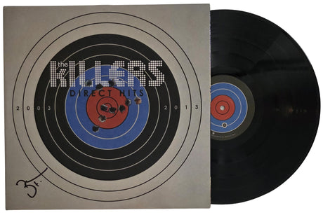 Brandon Flowers Signed The Killers Direct Hits Album COA Proof Autographed Vinyl Record