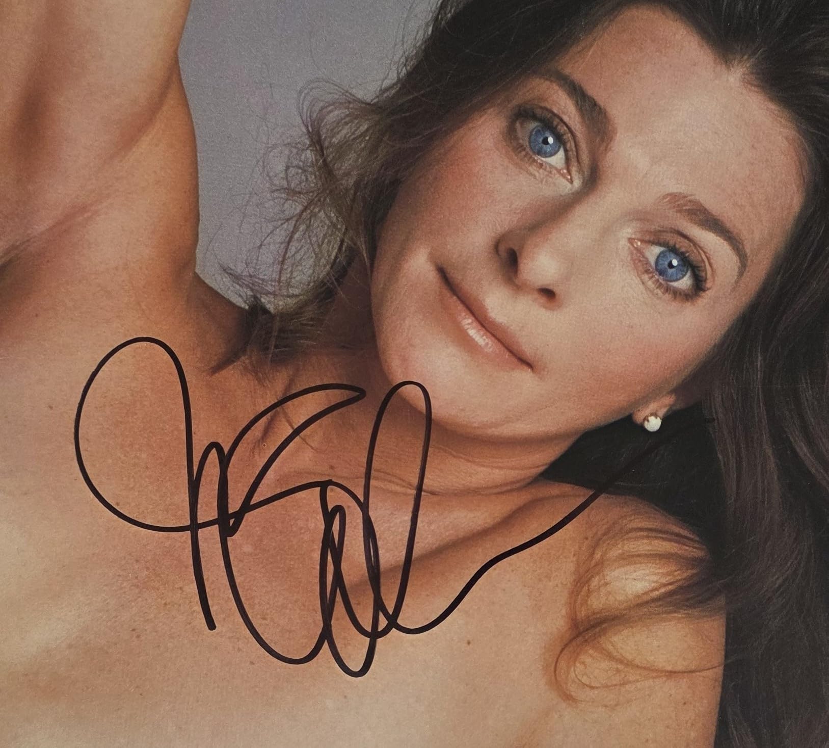 Judy Collins Signed Hard Times for Lovers Album COA Proof Autographed Vinyl Record