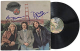 America Band Signed Hearts Album COA Exact Proof Autographed Vinyl Record Dewey Bunnell & Gerry Beckley