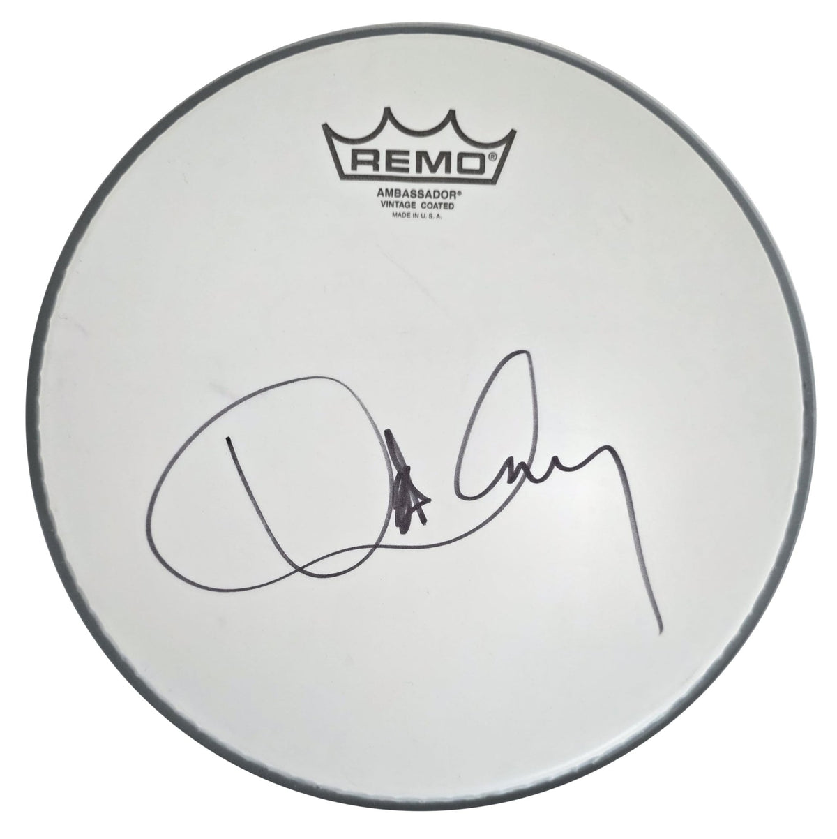 Danny Carey Tool Drummer Signed 10'' Drumhead COA Exact Proof Autographed Remo