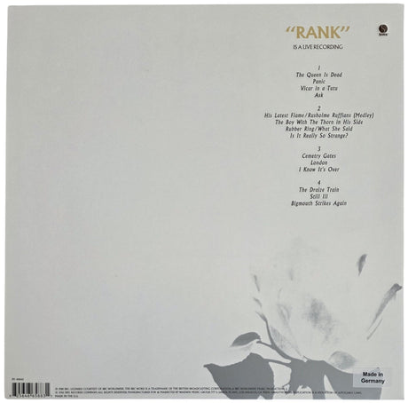 Johnny Marr Signed The Smiths Rank Album COA Proof Autographed Vinyl Record
