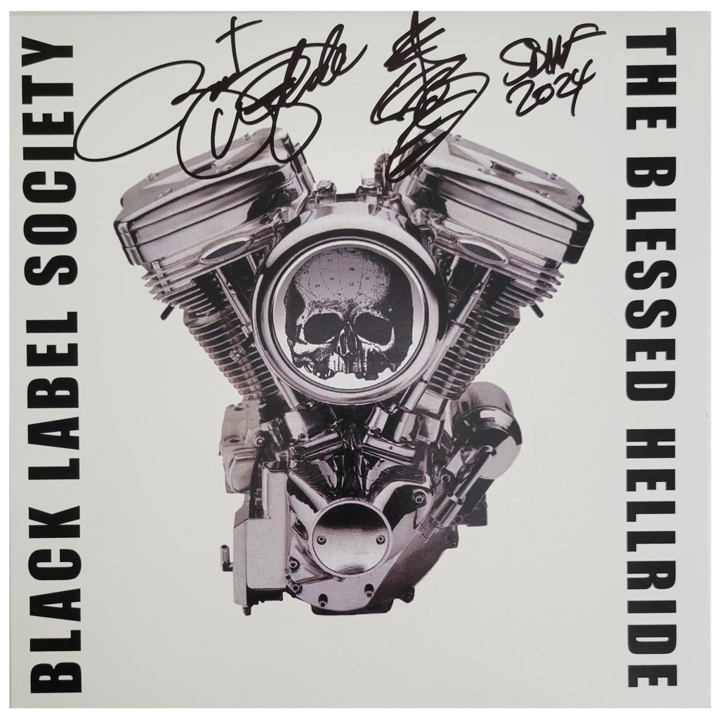 Zakk Wylde Signed The Blessed Hellride Album COA Exact Proof Autographed Vinyl Record